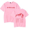 thumbnail image 1 of Artemas Pretty 2024 Tour T-Shirt Merch Women Men Clothes Trend Casual Short Sleeve Top, 1 of 4