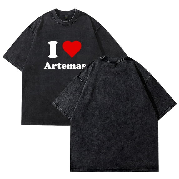 Artemas T-Shirt Summer Crew Neck Short Sleeve T-Shirt Unisex Street Fashion Clothing Tops
