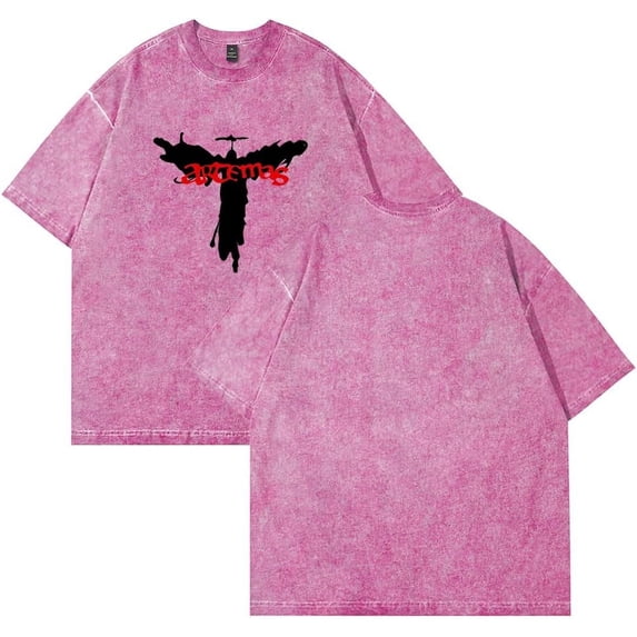 Artemas The Americas Tour 2025 Crewneck Short Sleeve Cotton Washed Tee for Men Women - Fashion Streetwear T-Shirt