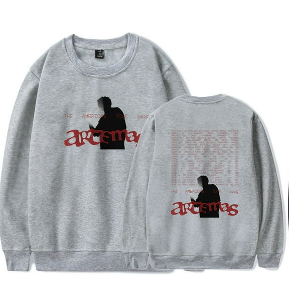 Artemas Tour 2025 Merch crew neck sweatshirt Popular Graphics Unisex Trendy Casual Streetwear