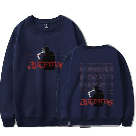 Artemas Tour 2025 Merch crew neck sweatshirt  Popular Graphics Unisex Trendy Casual Streetwear