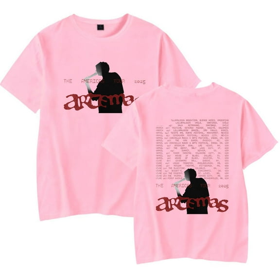 Artemas Tour 2025 T-Shirts Merch Women Clothes Trend Casual Short Sleeve Top