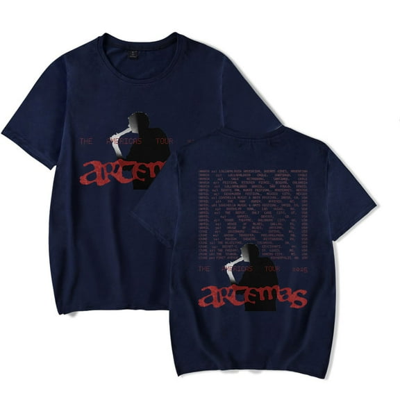 Artemas Tour 2025 T-Shirts Merch Women Clothes Trend Casual Short Sleeve Top