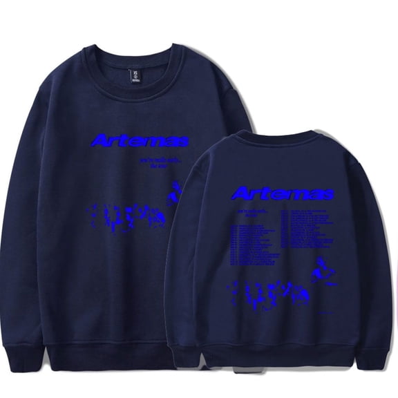 Artemas You're Really Early Tour Merch Round neck fashionable sportswear with trendy patterns for men and women's casual streetwear