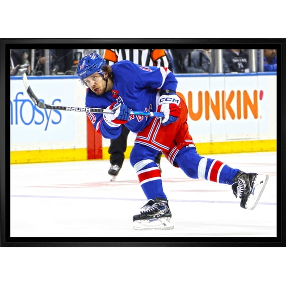 Artemi Panarin 20x29 Framed Canvas New York Rangers