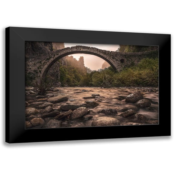 Artemiadi, Dora 14x11 Black Modern Framed Museum Art Print Titled - Back To Neverland