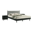 thumbnail image 1 of Artemio King 3 Piece Wood Bedroom Set in Black Finish, 1 of 6