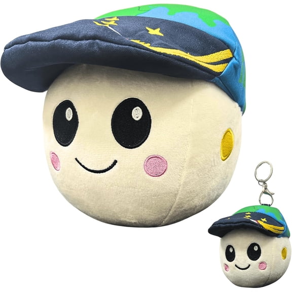 Artemis 2 Rise Plush Toys 2 PCS, Artemis II Moon Mission Plushies and Keychain with Embroidered Hat, Collectible Rise Stuffed Animals Gift for Fans
