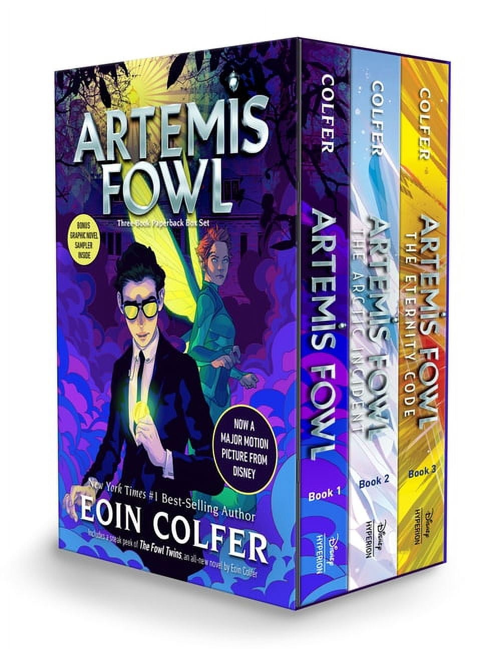 EOIN COLFER Artemis Fowl Artemis Fowl 3-Book Paperback Boxed Set-Artemis Fowl, Books 1-3, (Paperback)