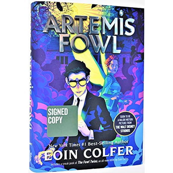 Pre-Owned Artemis Fowl Signed Book Paperback Eoin Colfer, Signed Edition