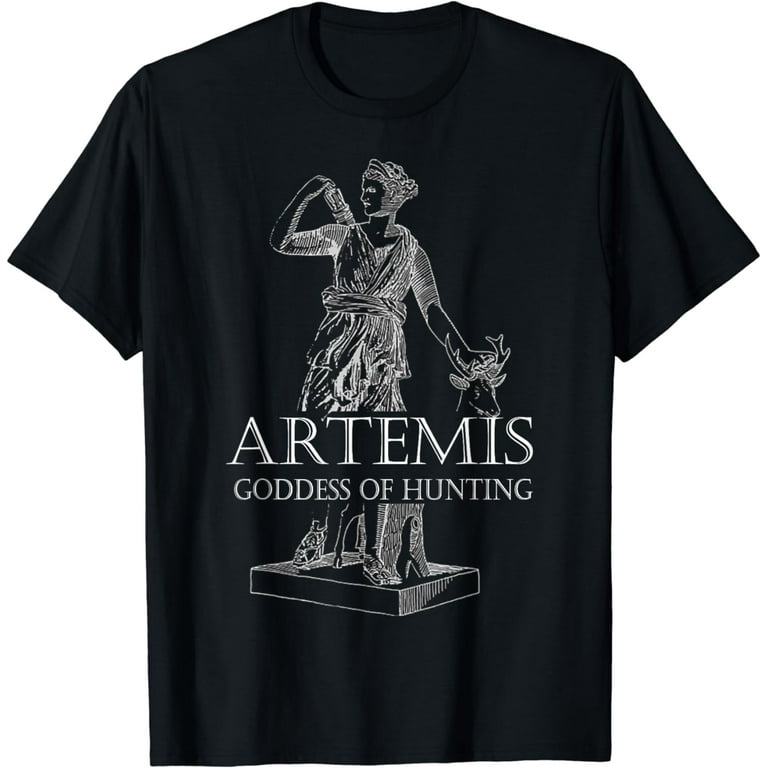 Artemis Goddess Of Hunting Greek Mythology T-Shirt