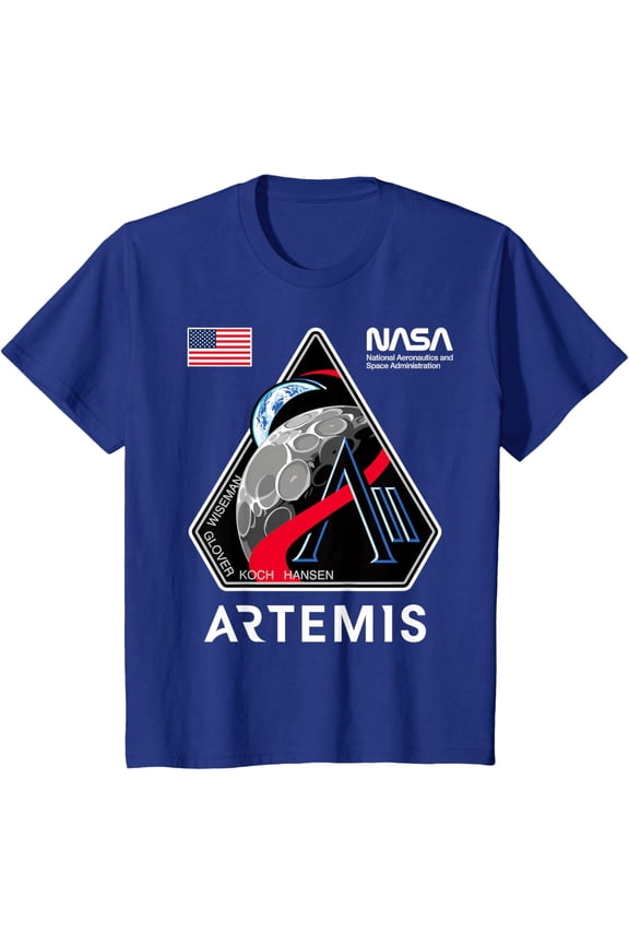 Artemis II Mission Patch Logo Moon Space Program 2026 T-Shirt
