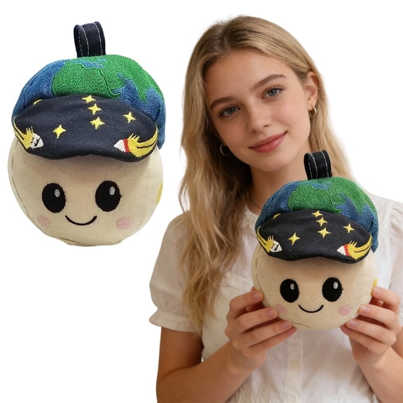 Artemis II Moon Mission Plush Toy, Rise Commemorative Edition Soft Space Themed Collectible Gift for Space Exploration Fans