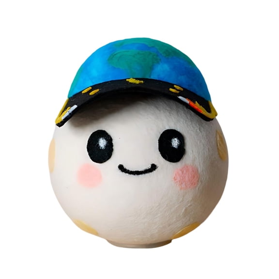 Artemis II Rise Commemorative Gift 5" Stuffed Plush Toy Educational Science & Space Learning