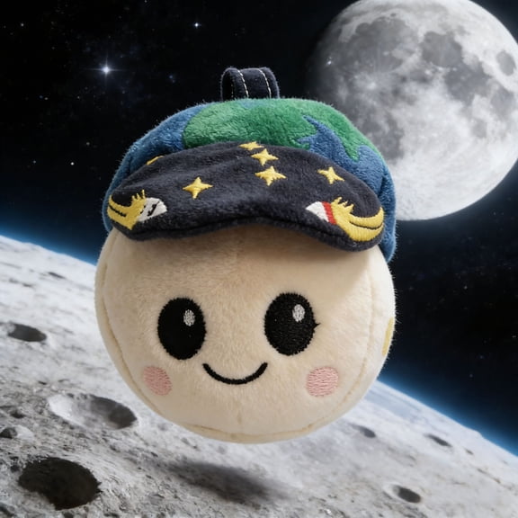 Artemis II Rise Plushies, Soft Stuffed Moon Mission Rise Commemorative Toys, Decorative Doll for Space Exploration Fans, 10"