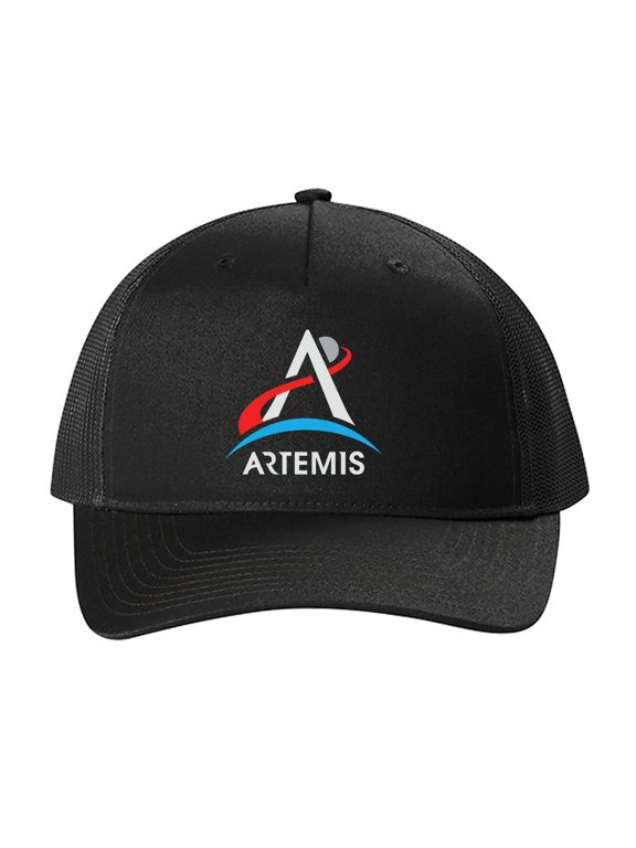 Artemis Program Printed Logo Trucker Cap