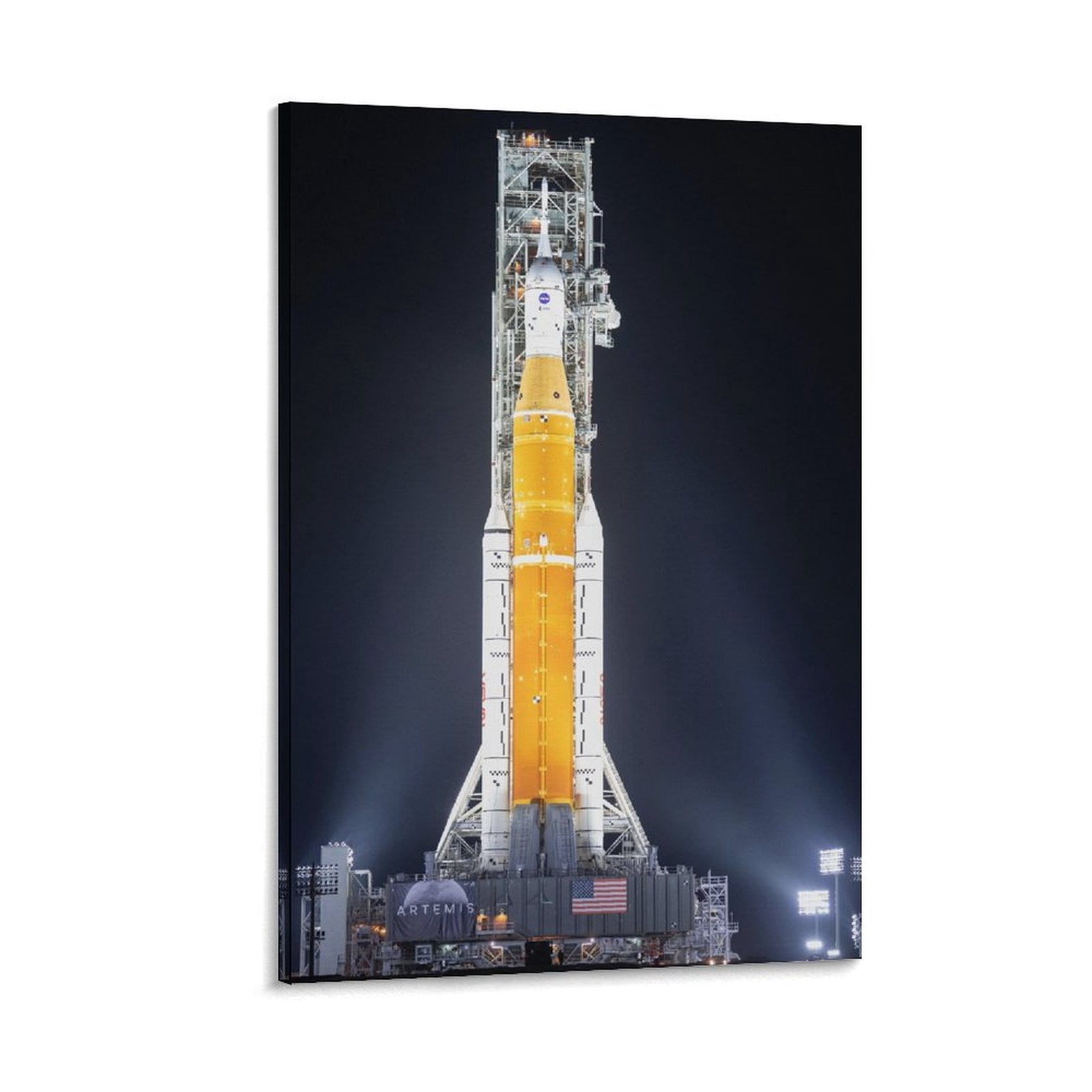 Artemis Rocket Poster Artemis I Rocket Poster Wallpaper (3) Artworks