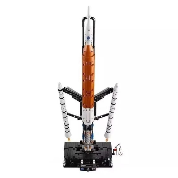 Artemis SLS Rocket Building Blocks 632Pcs High Quality Sci-Fi Moon Exploration Model Kit for Adults Educational Construction Toy
