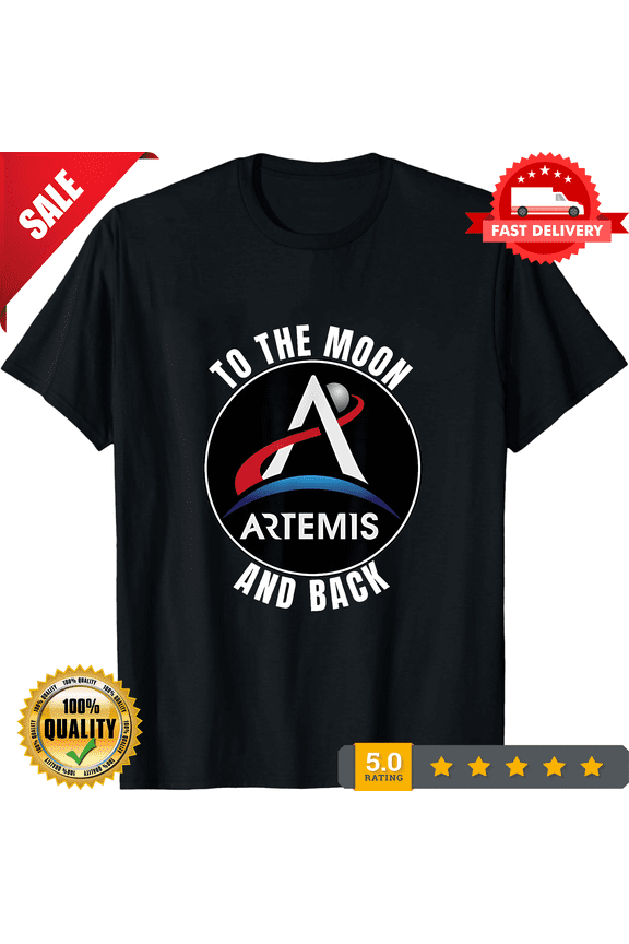 Artemis Space Program - to The Moon and Back Commemorative T-Shirt, ULTRA LIMITED-TH79436