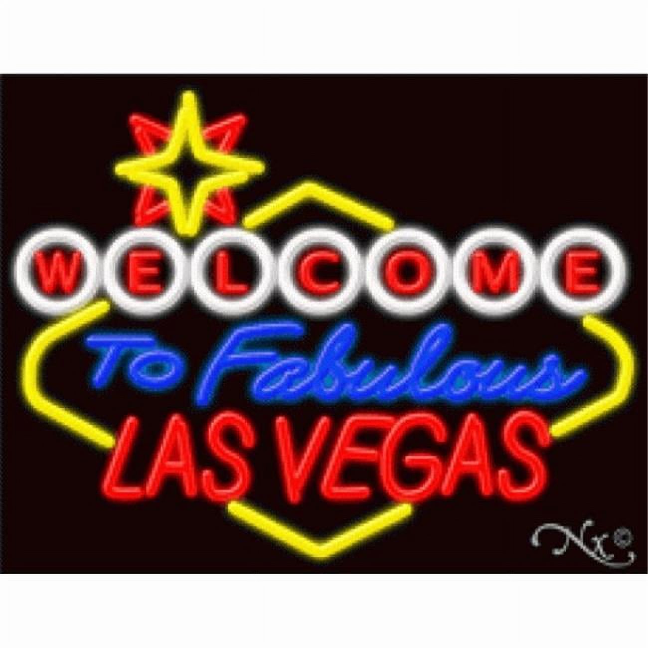 Arter Neon 11271 Business Neon Sign to Fabulous Las Vegas