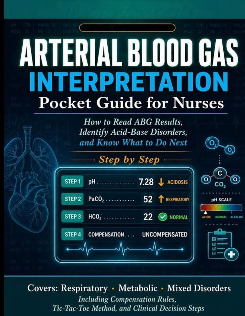How To Read Abg Arterial Blood Gas Interpretation Pocket Guide for Nurses: How to Read ...