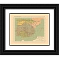thumbnail image 1 of Artero 24x20 Black Ornate Wood Framed with Double Matting Museum Art Print Titled - Spain 409 AD to 420 AD - Artero 1879, 1 of 4