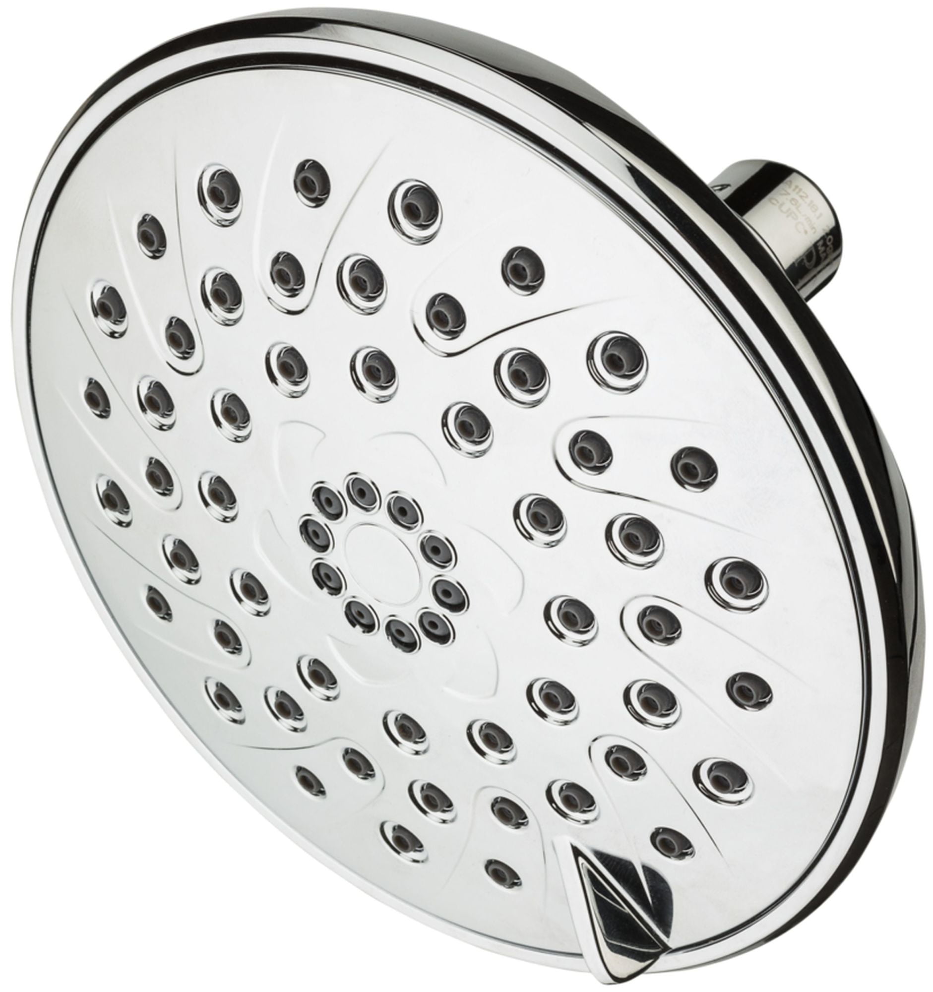 Polished Chrome Round Multi-Function Wall Mounted Showerhead