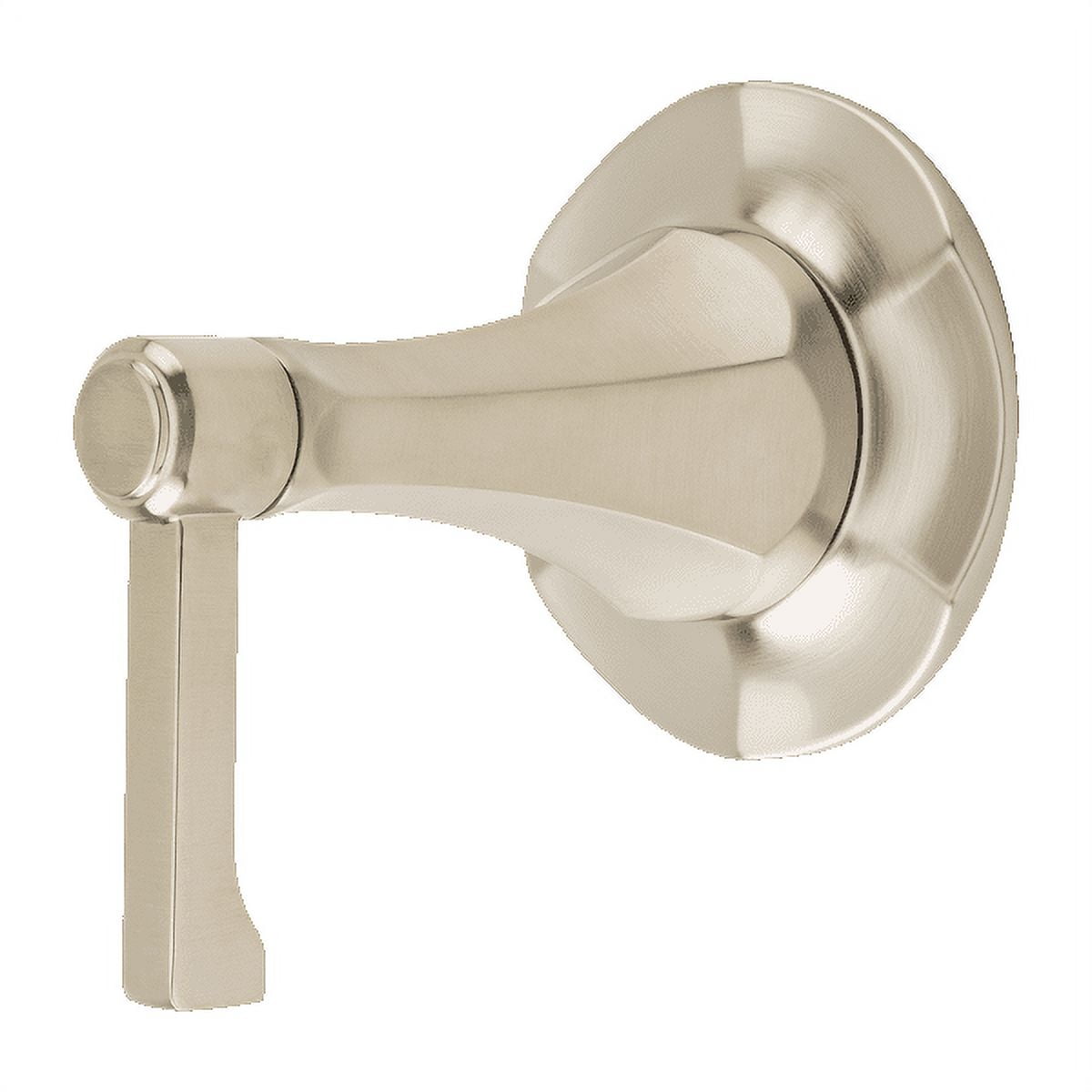 Arterra Brushed Nickel Wall-Mounted Lever Handle Faucet