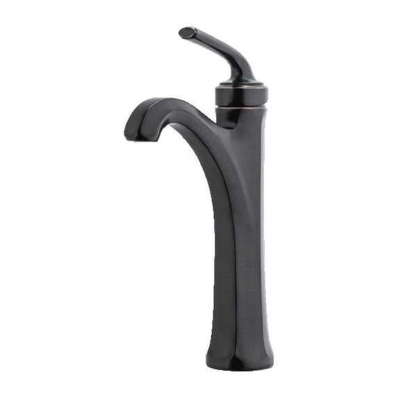 Arterra Single Control Vessel Bathroom Faucet in Tuscan Bronze
