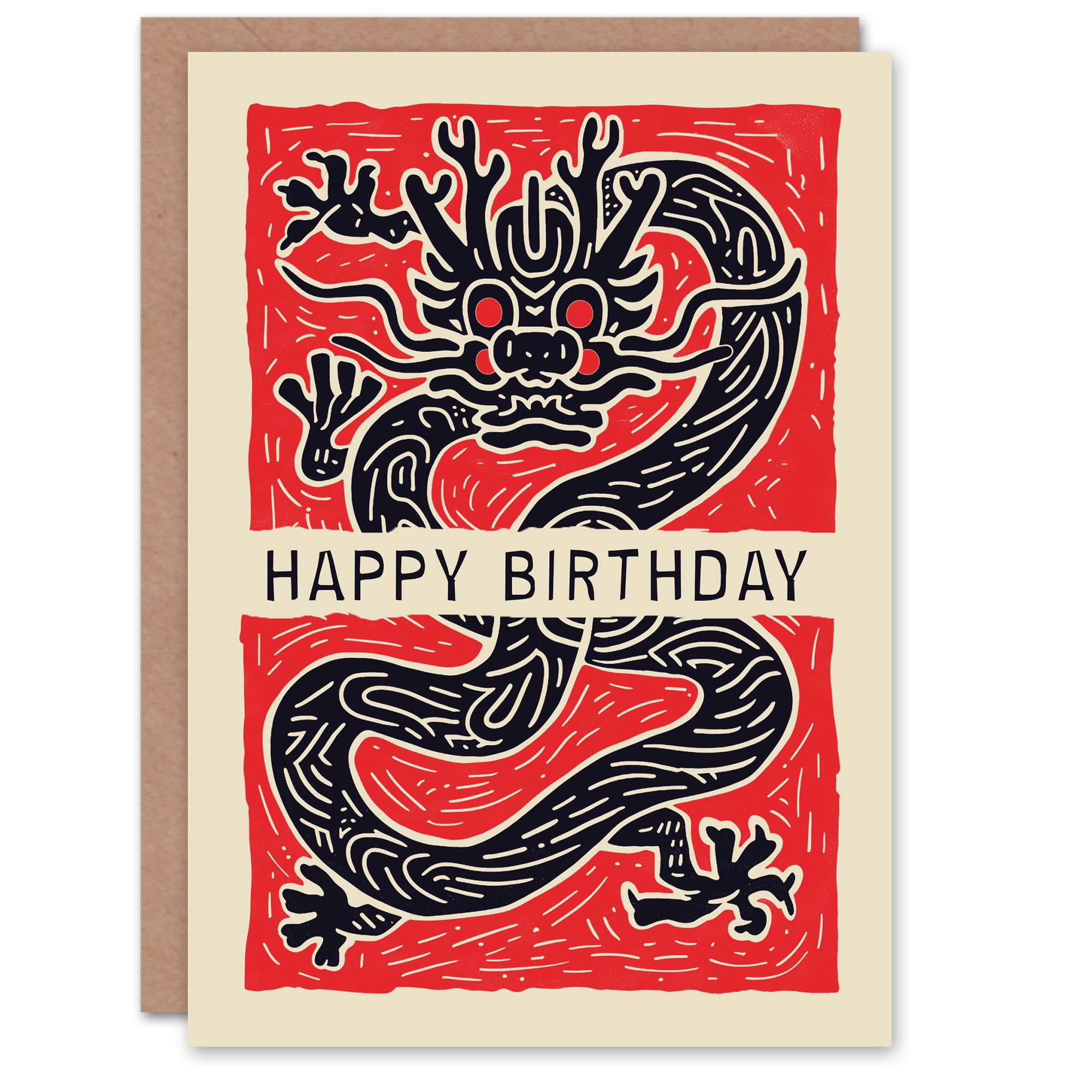 Chinese Birthday Card