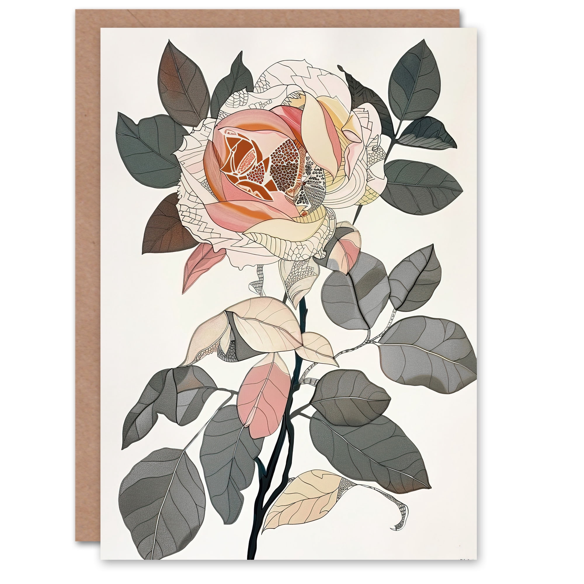 Artery8 Dark Daffodils In Bloom Artwork Spring Floral Living Room Artwork Framed Wall Art Print A4