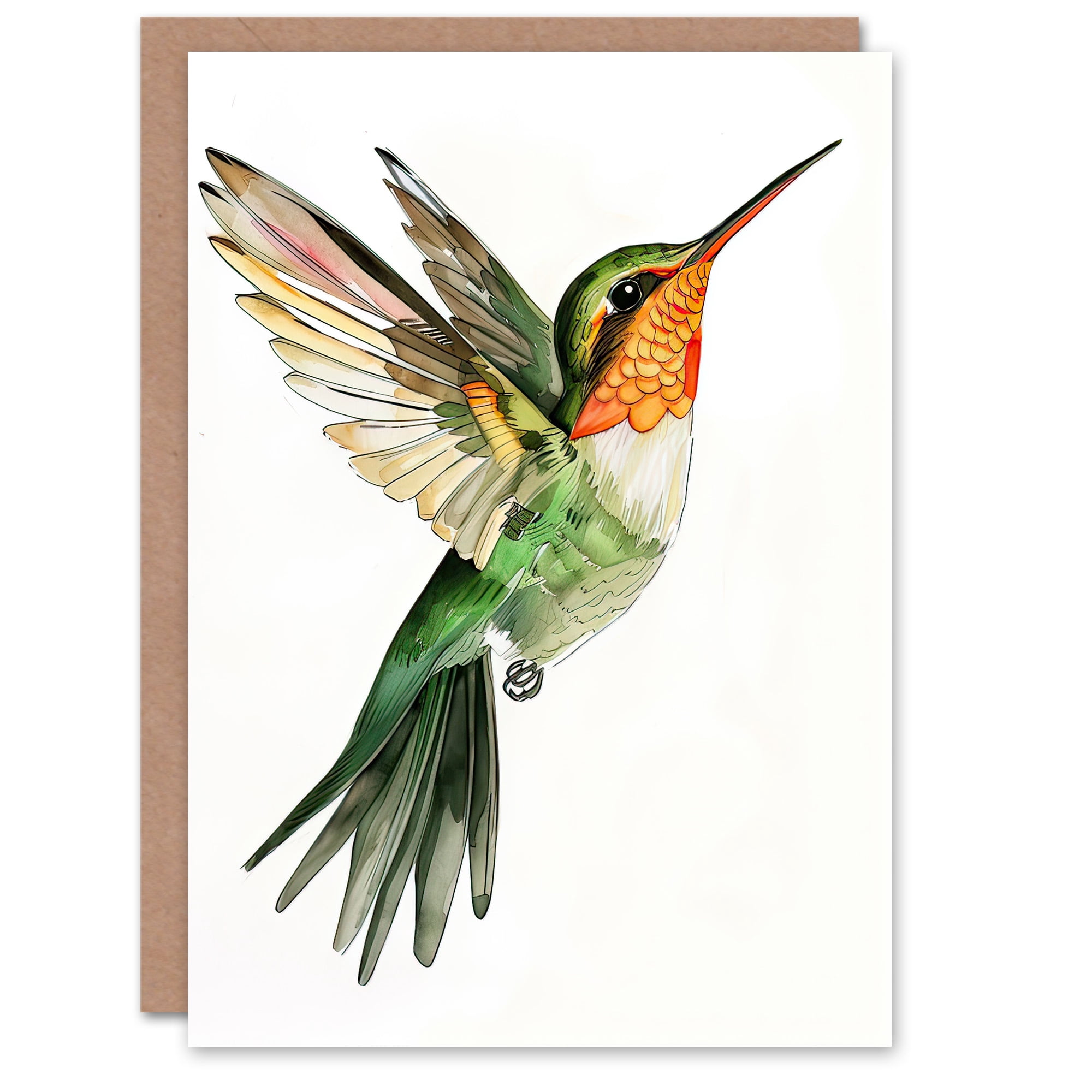 Tenture Murale Hummingbird Haven – Modèle Charlotte Home Furnishings, Fait Main