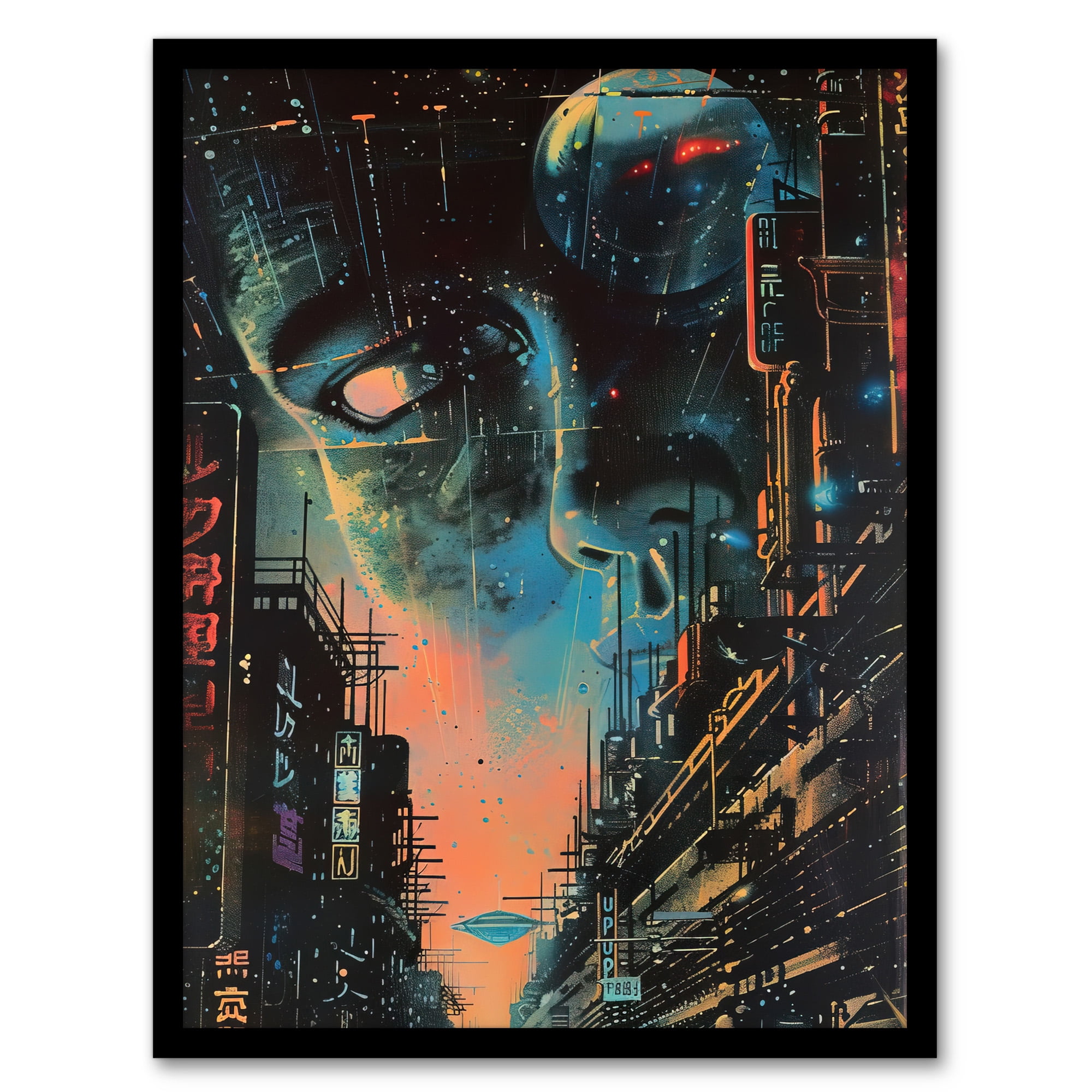Artery8 Japanese Sci Fi City Tokyo Japan Cyberpunk Pulp