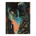 thumbnail image 1 of Artery8 Japanese Sci Fi City Tokyo Japan Cyberpunk Pulp Living Room Large Wall Art Poster Print Thick Paper 18X24 Inch, 1 of 5