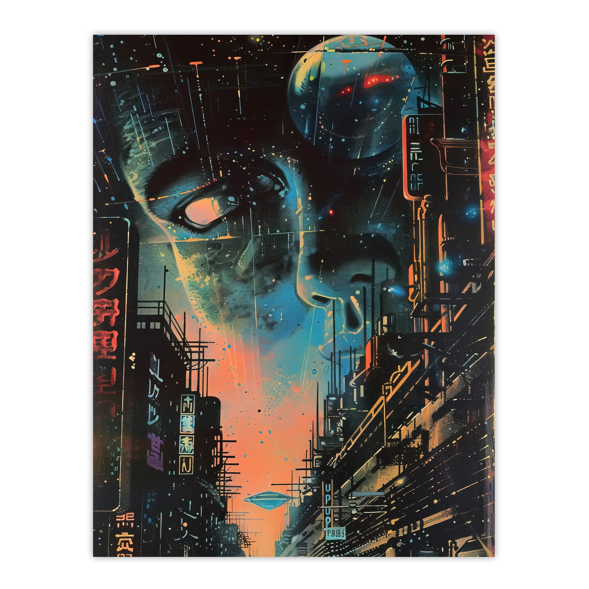 新品未開封 絶版本 STREET ART LOFT PUBLICATIONS Artery8 Japanese Sci Fi City Tokyo Japan Cyberpunk Pulp
