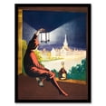 thumbnail image 1 of Artery8 Leonetto Cappiello Benedictine Wine Vintage Advert Framed Wall Art Print Home Décor A4, 1 of 4