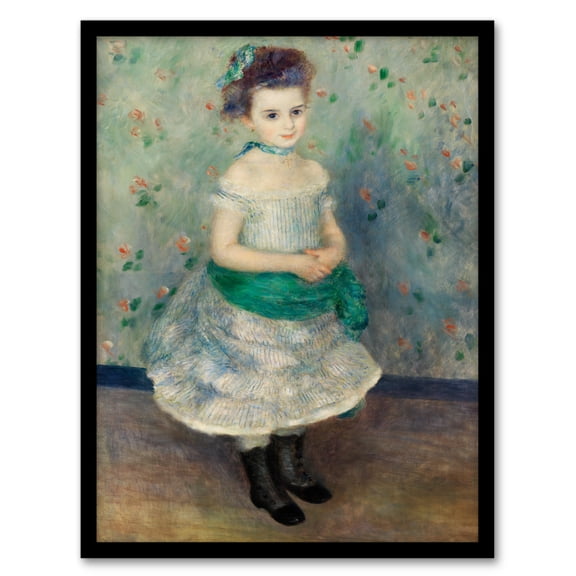 Artery8 Pierre Auguste Renoir Jeanne Durand Ruel Framed Wall Art Print Home Décor A3
