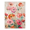 thumbnail image 1 of Artery8 Poppy Flowers Orange Pink Red Floral Oil Painting For Living Room Unframed Wall Art Print Poster Home Decor, 1 of 5