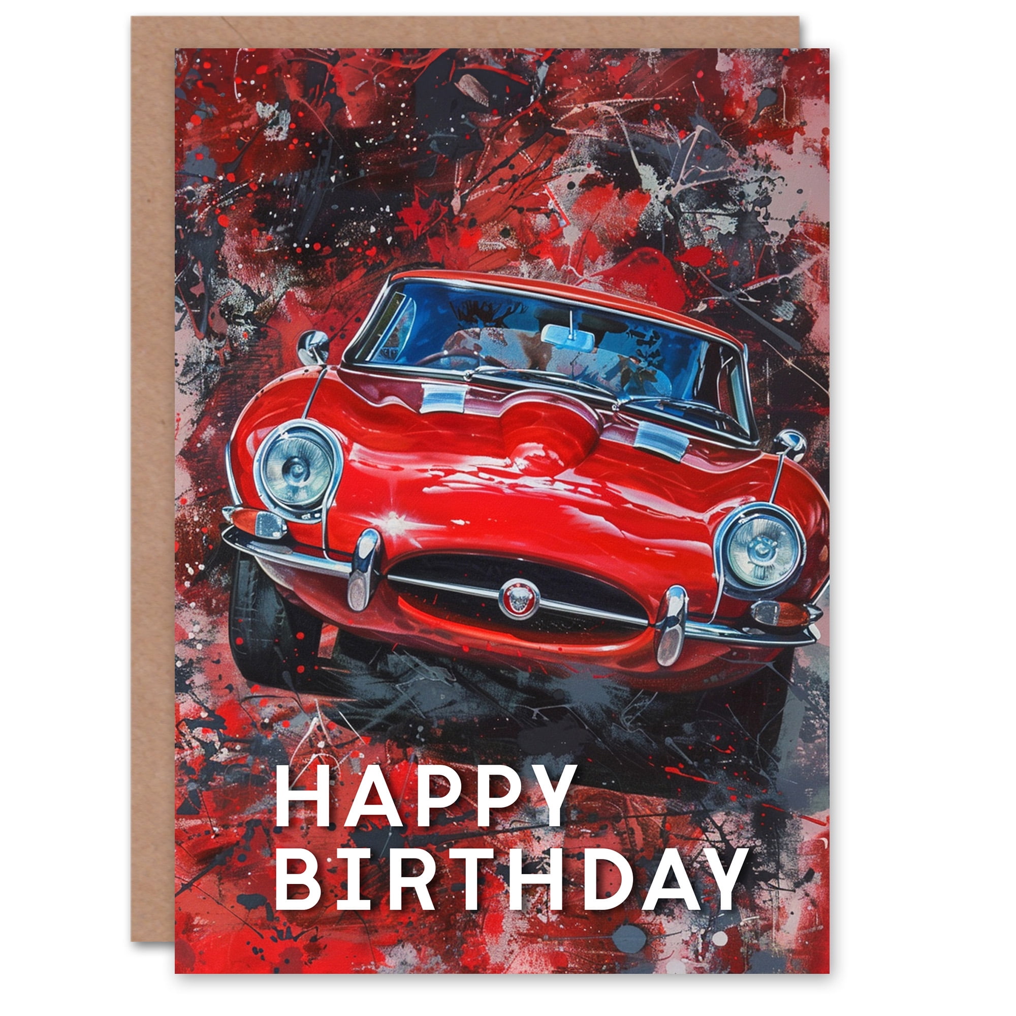 Artery8 York Minster And Shambles Street Cityscape Linocut Travel Birthday Sealed Greeting Card Plus Envelope Blank Inside