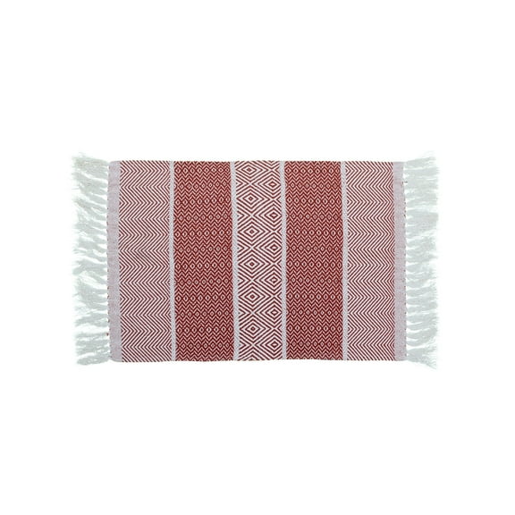 Artesanal Kitchen Mat 18.5x27.5 100% Cotton for Stylish Home Decor