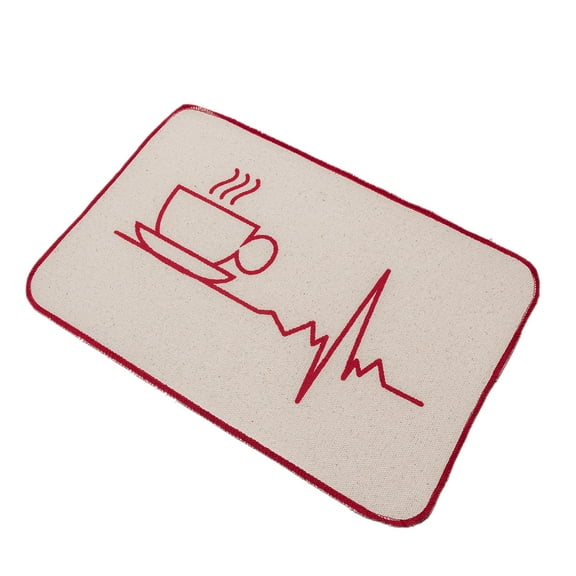 Artesanal Natural Patterned Placemat 12x18 100% Cotton for Stylish Home Decor