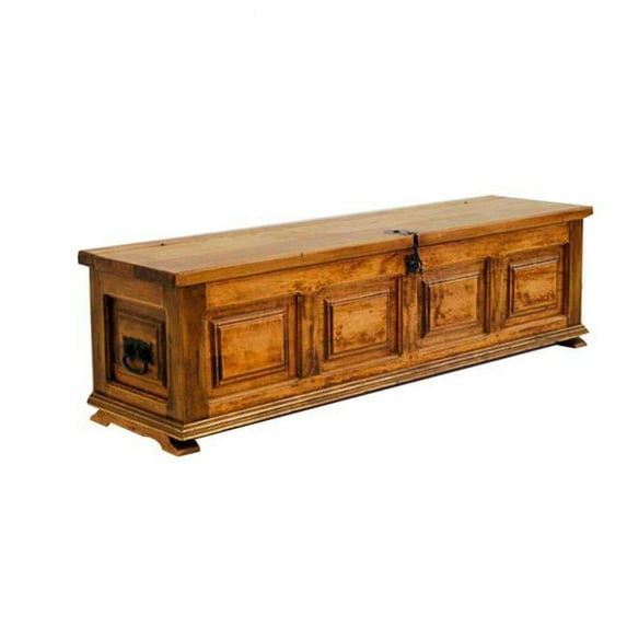 Artesano Home Decor Storage Trunk Table with Hinged Lid