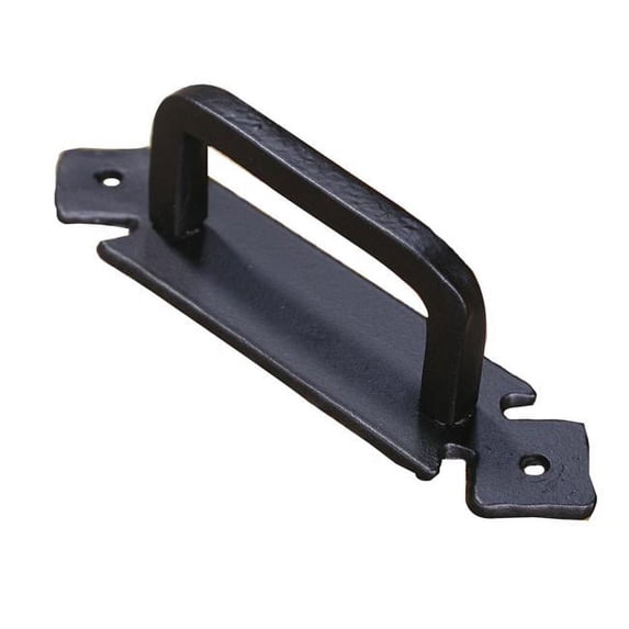 Artesano Iron Works AIW-2008-Ox Wrought Iron Cabinet Pull Handle, Oxidized