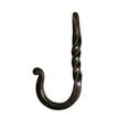 thumbnail image 1 of Artesano Iron Works AIW-HOT-4 Twisted &amp; Curved Point Design Forged Iron Hook 4-in L, 1 of 1