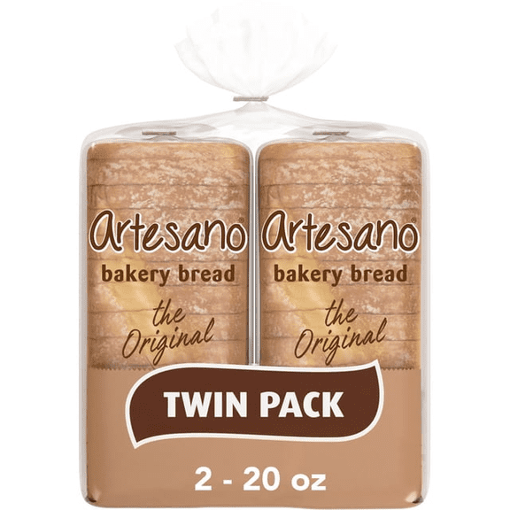 Artesano Original Bakery Bread, 20 oz., 2 pk.