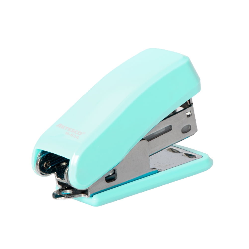 Artesco Mini Stapler M-634, Green Color