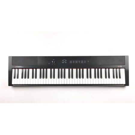 Artesia A-73 Keyboard | 73-Key Digital Piano/Keyboard w/ 12 Dynamic Voices, USB MIDI, Power Supply, Sustain Pedal & 2 Month Subscription