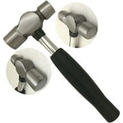 Artesia Tool 6 Inch Mini Ball Peen Hammer 4 Oz Rubberized Handle Great For Metalworking, Jewelry Design, Install Small Nails, Set Eyelets