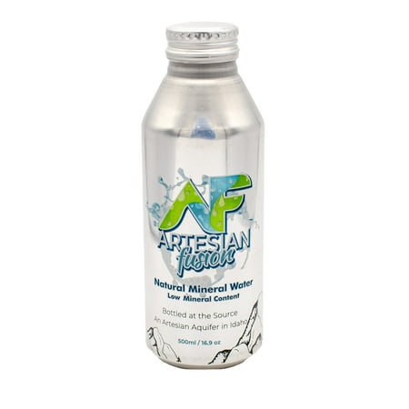 Artesian Fusion Natural Mineral Water Low Mineral Content 12 Pack 500ml/16.9 fl oz