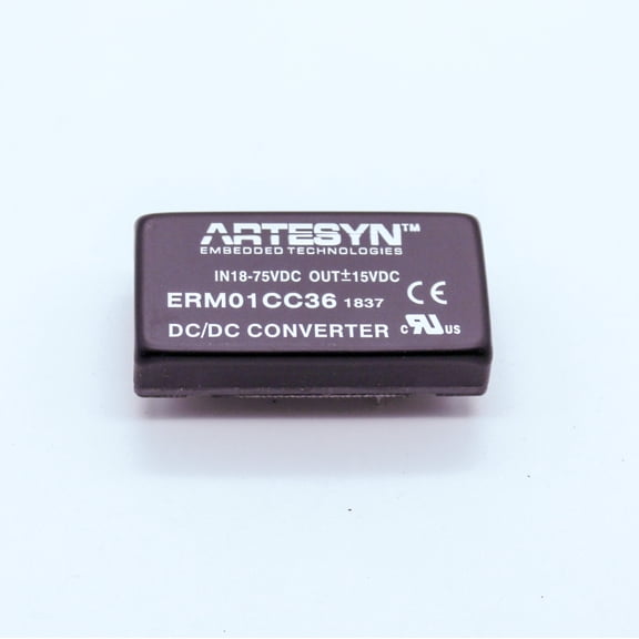 Artesyn ERM01CC36 2 Output 15V Isolated Module DC-DC Converter